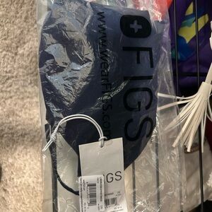 Figs Navy Blue scrub cap